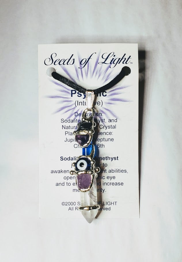 Psychic Evil Eye Wand Pendant