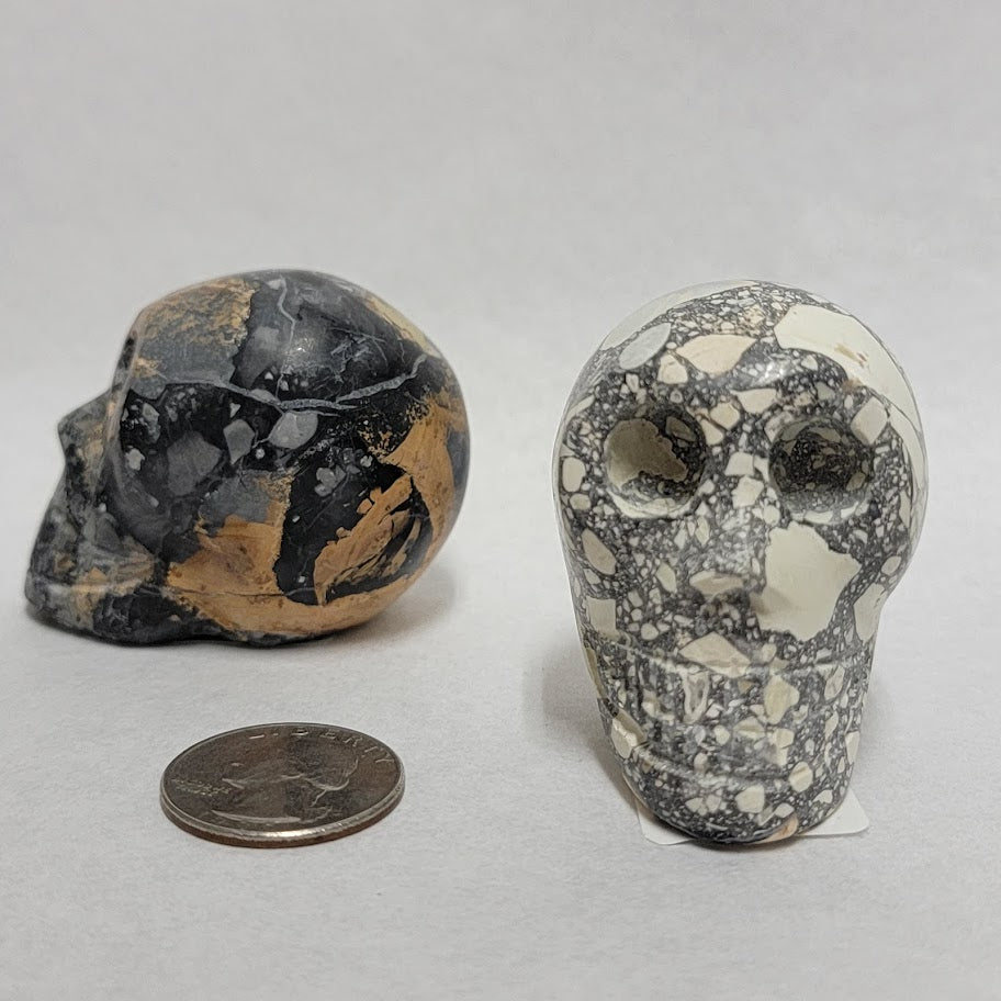 Maligano Jasper Skull Med