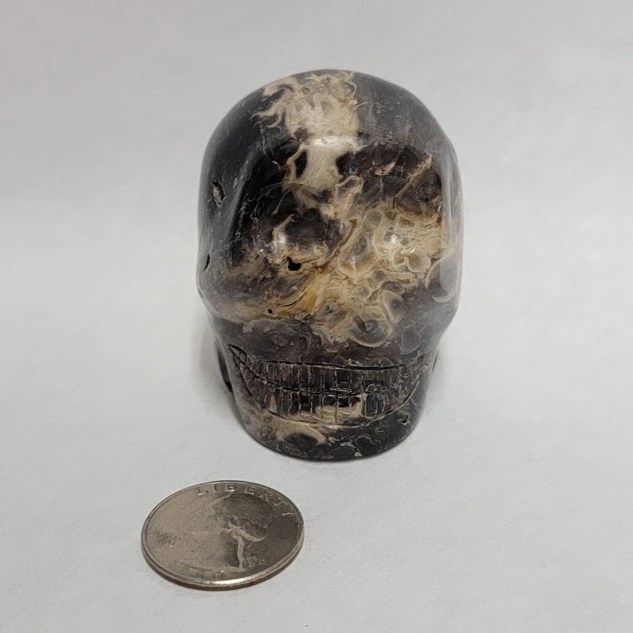 Maligano Jasper Skull Lg