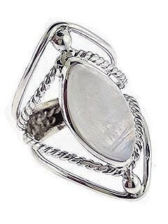 Framed Moonstone Ring 7