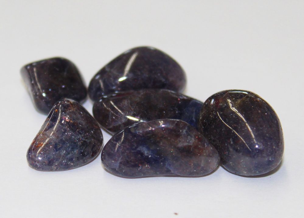 Iolite/Cordierite A Tumbled