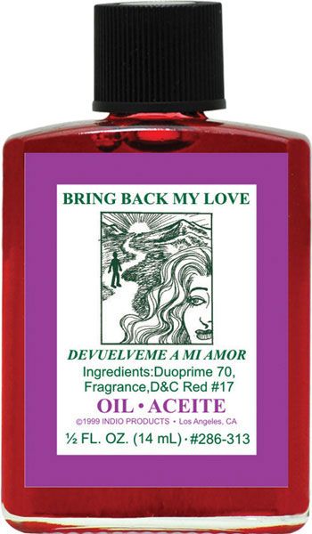 Bring Back Love Oil