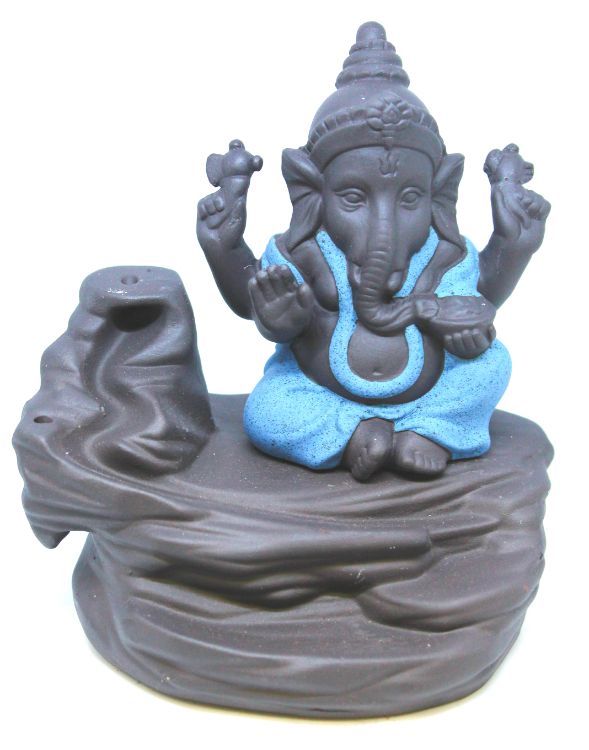 Backflow Burner Ganesha Blue