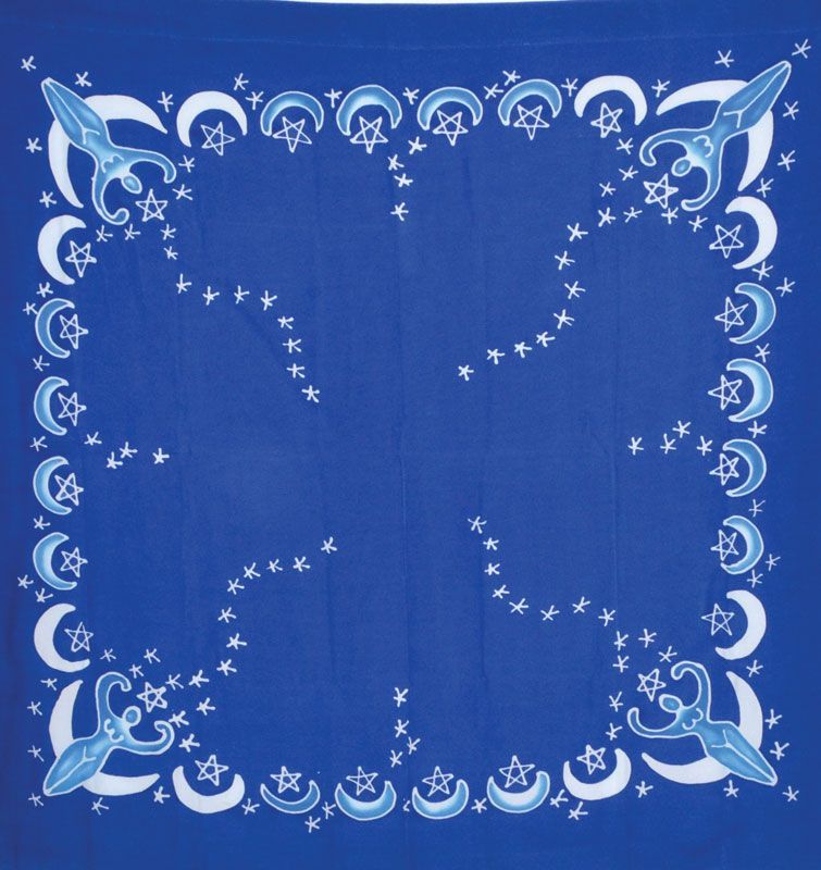 Blue Goddess Altar Cloth