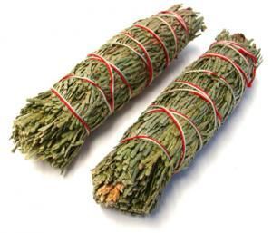 Cedar Smudge Stick 4"