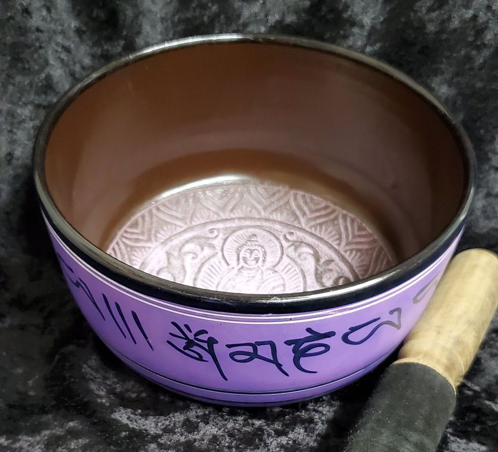 Singing Bowl-Purple 7.5"