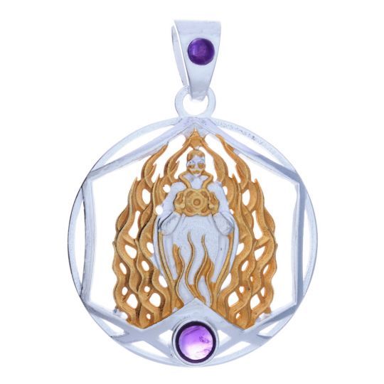 Saint Germain with Amethyst