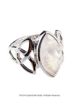 Trinity RB Moonstone Ring 8