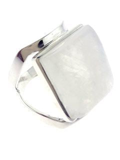 Square Style Moonstone Ring 7