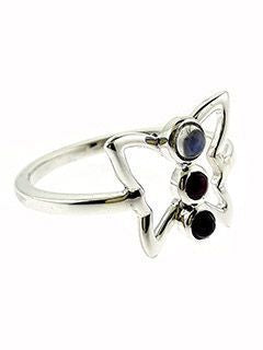 Butterfly Gemstone Ring 9