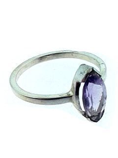 Marquee Amethyst Sterling Ring