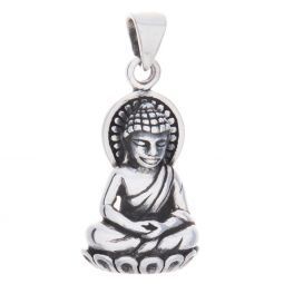 Sterling Silver Buddha Pendant