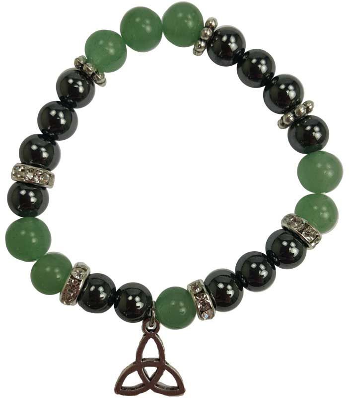 Aventurine Hematite Triquetra