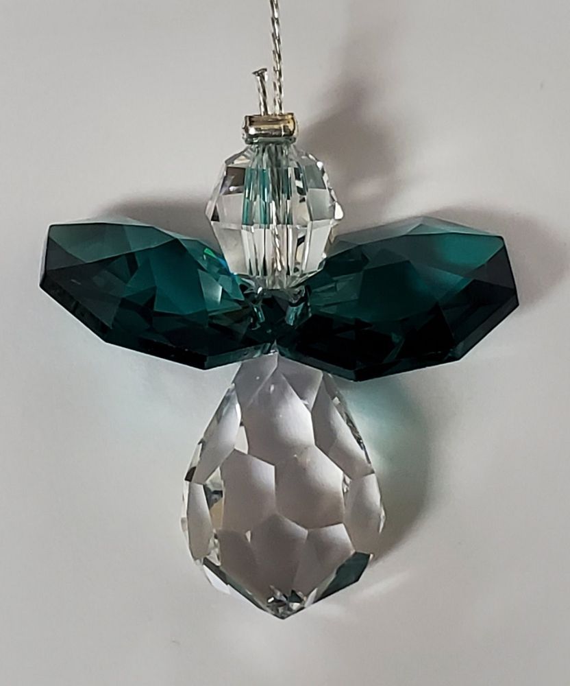 Crystal Guardian Angel-Emerald