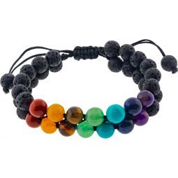 Adj Double Chakra Bracelet