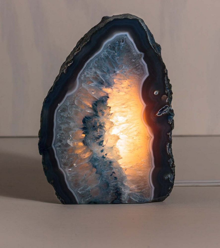 Geode Lamp Small