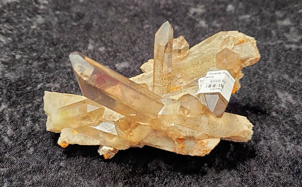 Smoky Quartz Spec Clusters Med