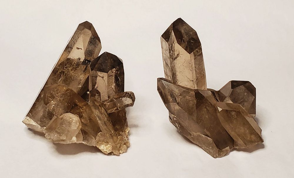 Smoky Quartz Spec Clusters XS