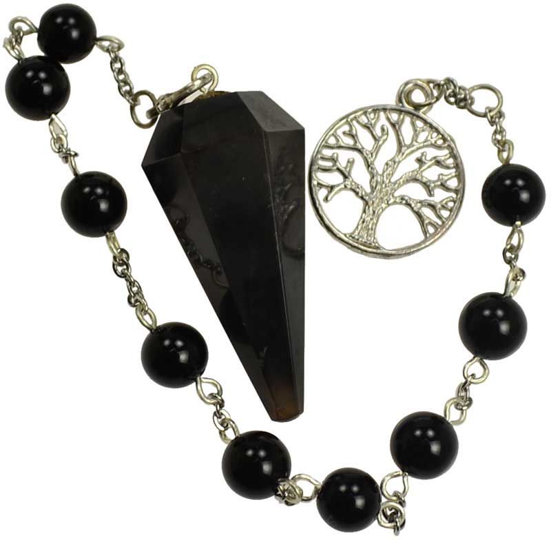 Black Onyx Pendulum Bracelet