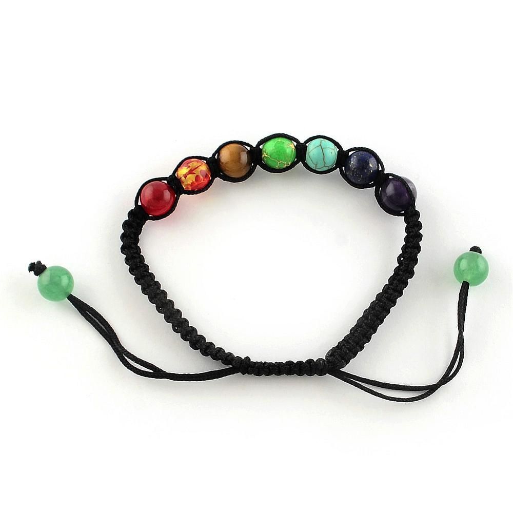 Chakra Macrame Bracelet