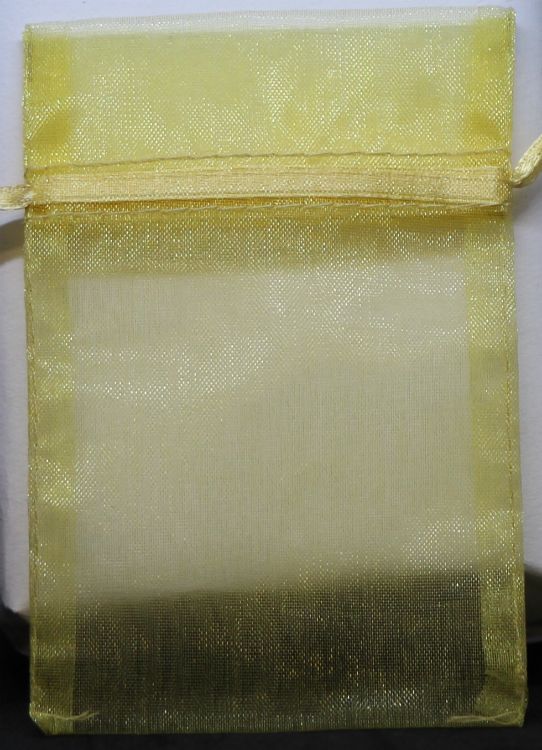 Gold Organza Pouch