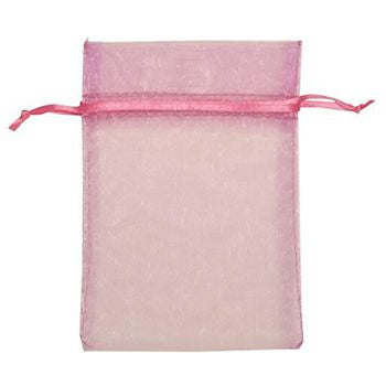 Pink Organza 6x8"