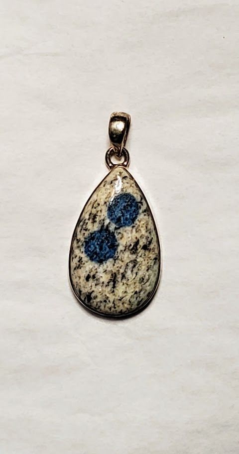 Sterling K2 Jasper Pendant