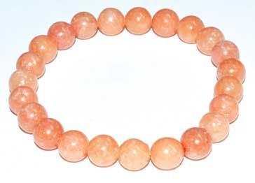 Peach Calcite Bracelet