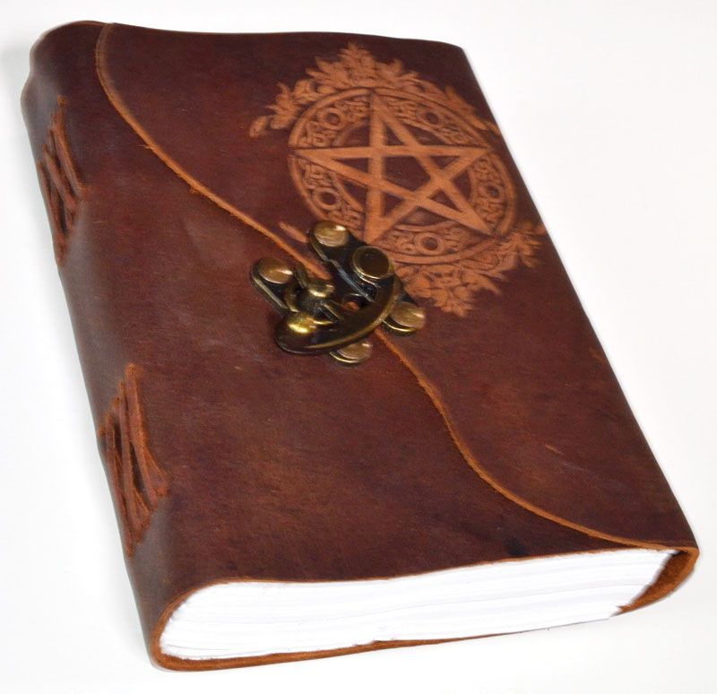 Pentagram Leather w/latch