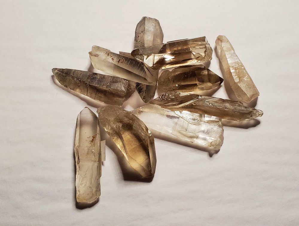 Smoky Quartz Points Small B