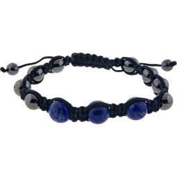 Lapis Hematite Bracelet