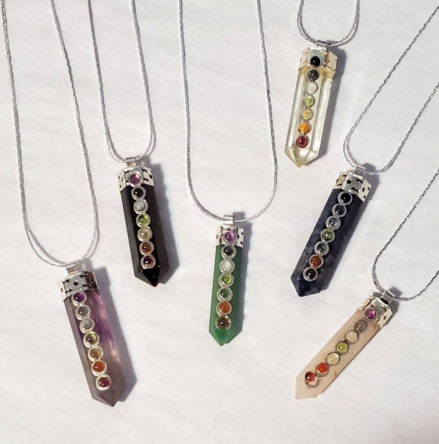 540 Chakra on Wand Pendant