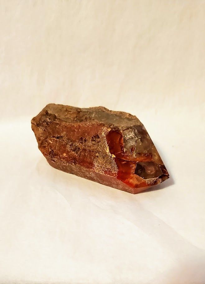 Red Lemurian w/Cacoxenite xl