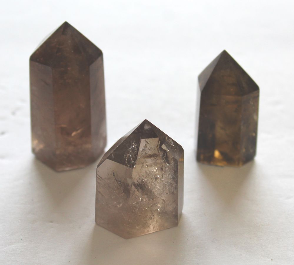 Smoky Quartz Flat Point Large