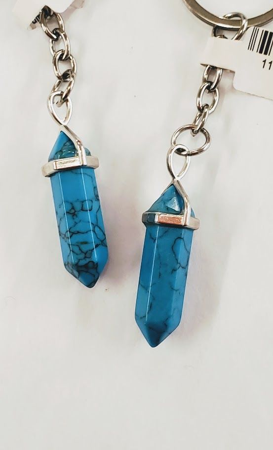 Turquoise Point Keychain