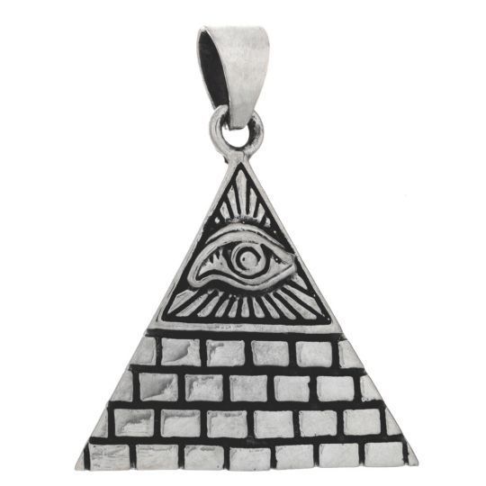 All Seeing Eye Sterling Pendant