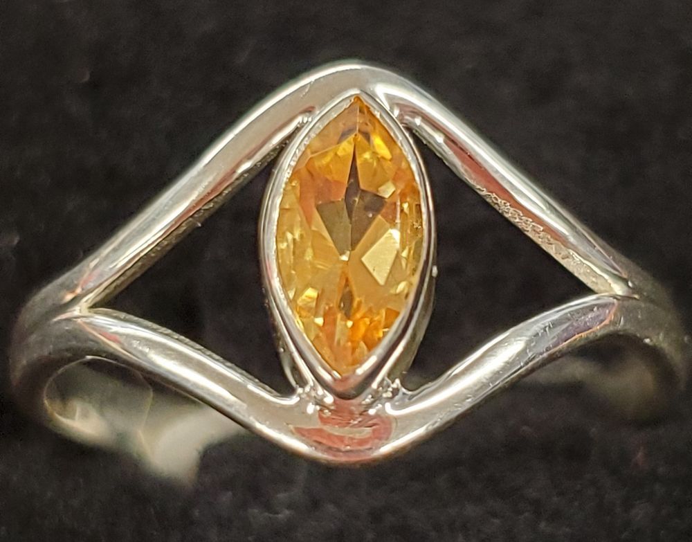 Citrine Ring (silver)9