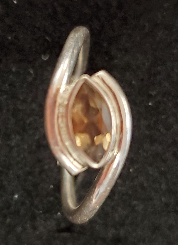 Smokey Quartz Ring (Sterling)