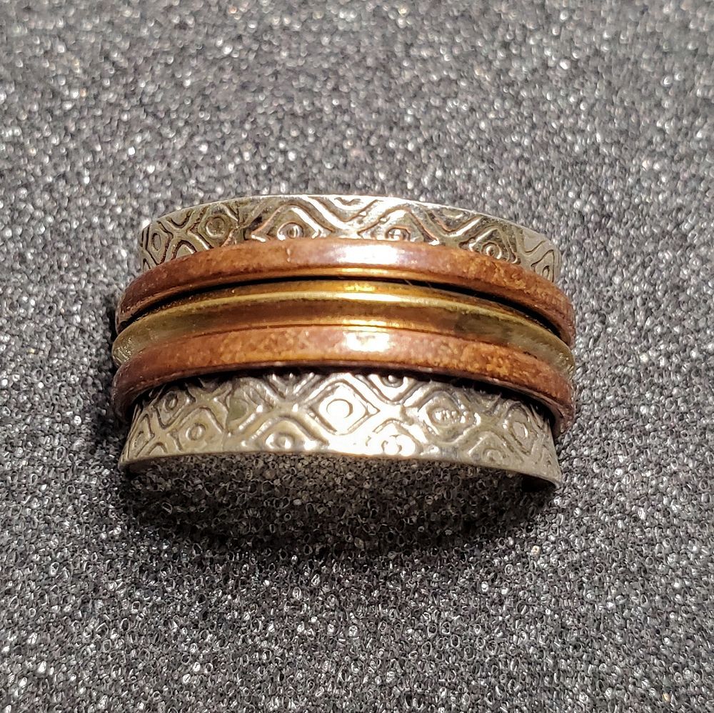 Sterling/Copper/Brass Ring