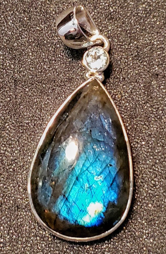 Sterling Labradorite/Aquamarine