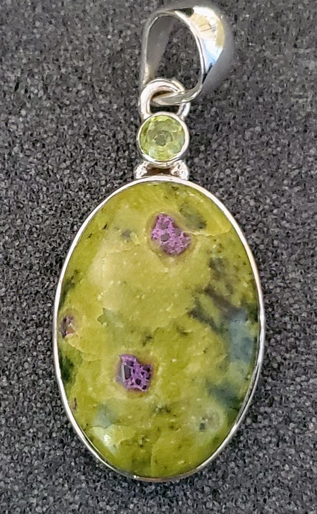 Sterling Atlantisite/Peridot