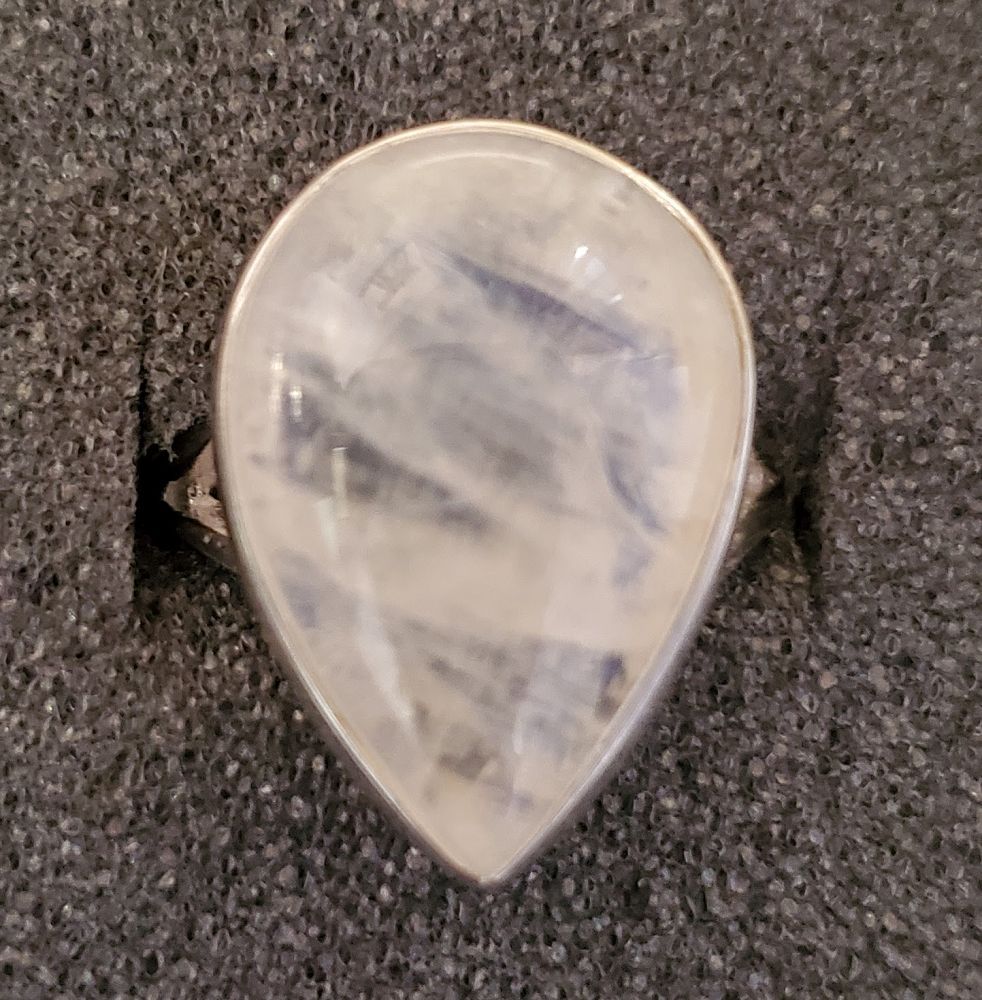 Silver Rainbow Moonstone