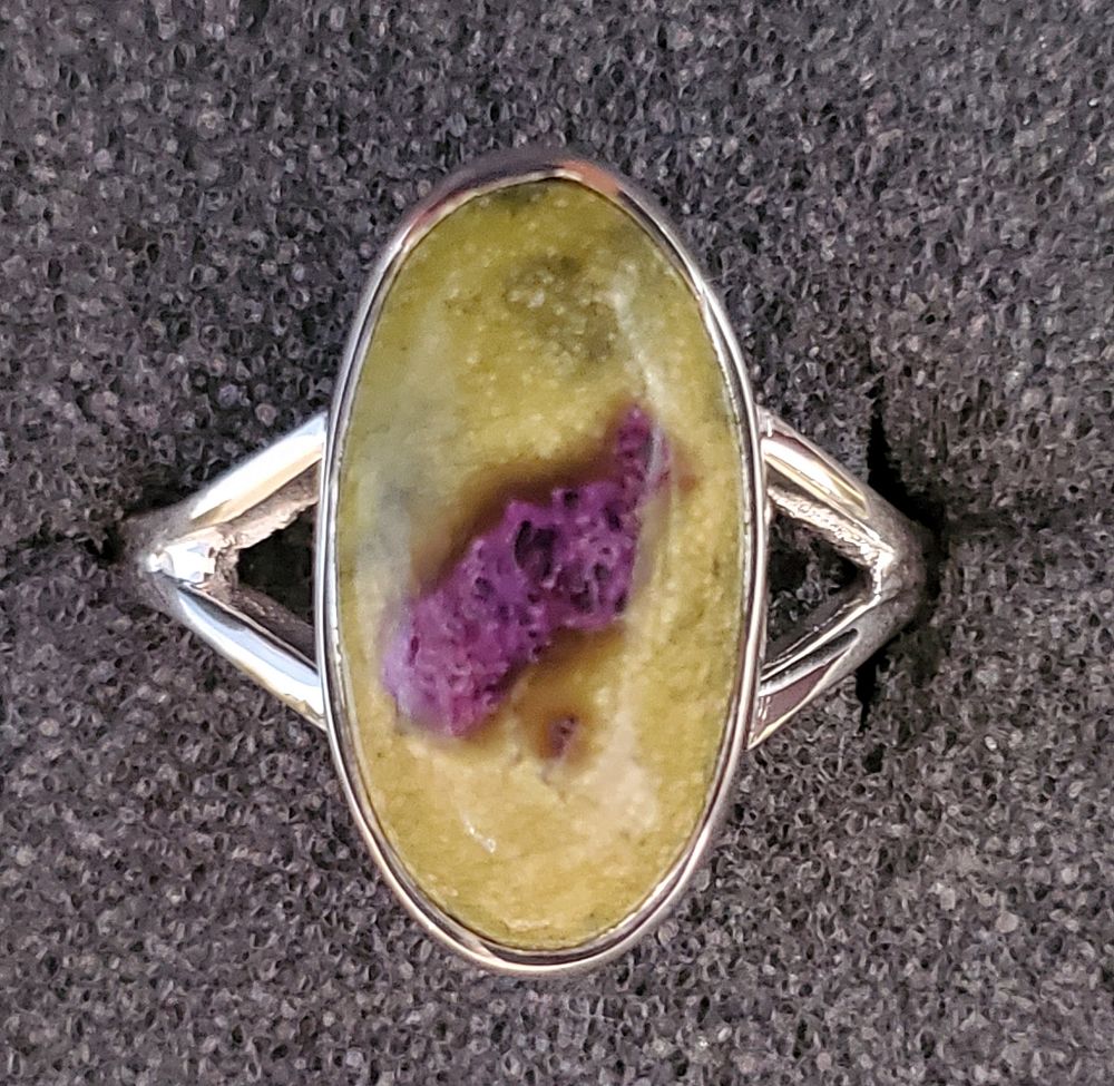 Sterling Atlantisite Ring