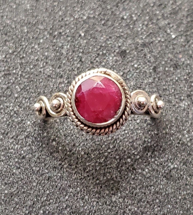 Sterling Ruby Spiral Ring