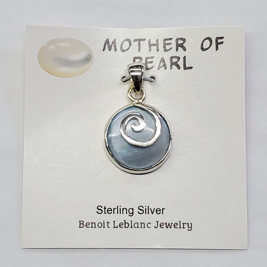 Sterling Silver MOP Pendant