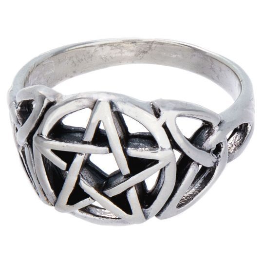 Pentacle Sterling Ring 6