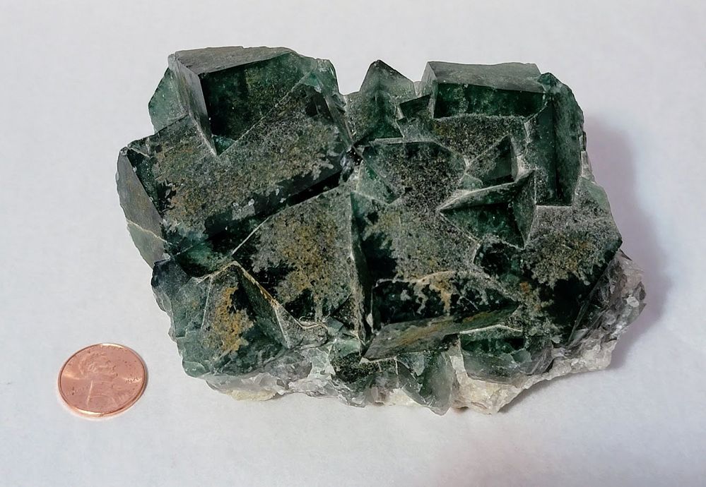 Green Fluorite Specimin XL