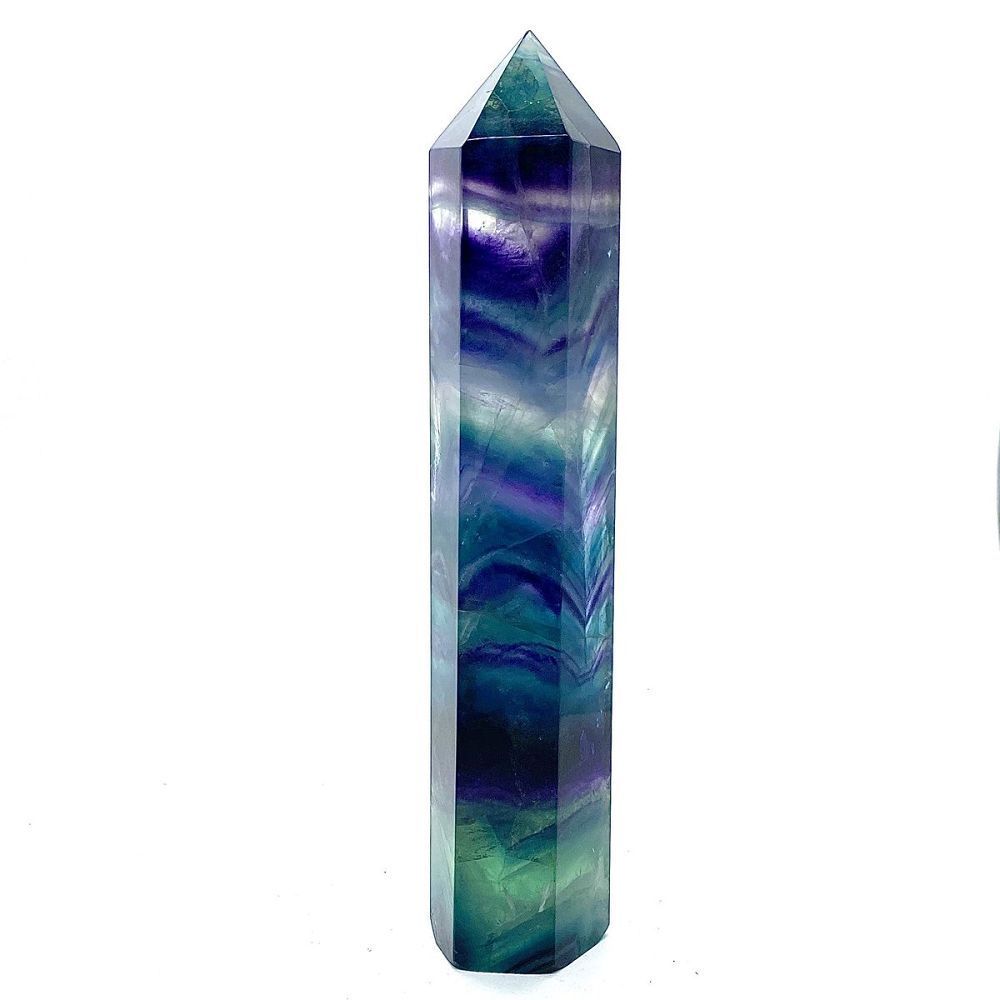 Rainbow Fluorite Standing Pt M