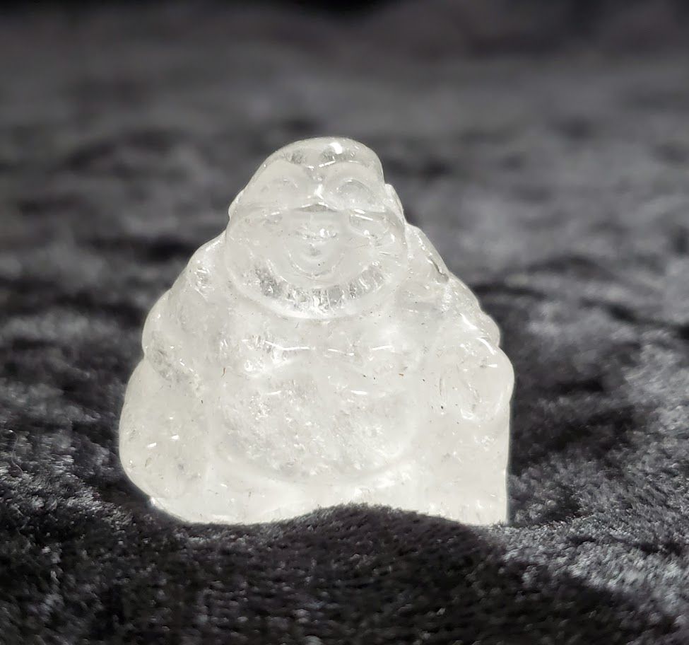 Buddha Quartz Figurine