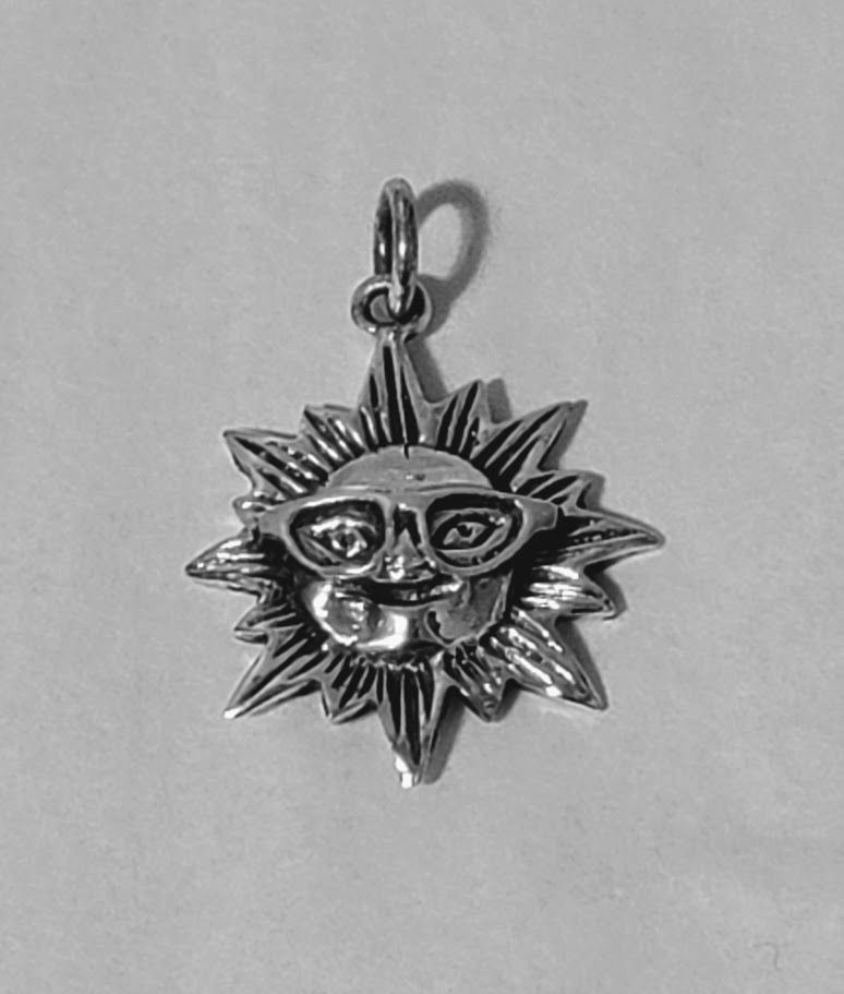 Sterling Sun Pendant